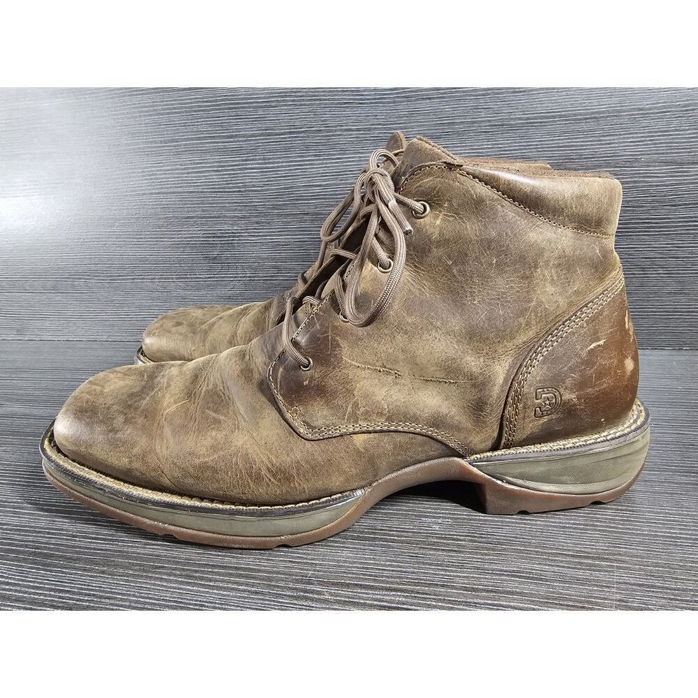 Durango Mens Red Dirt Rebel 5" Square Toe Chukka Western Boots DDB0248 Size 11 - Picture 5 of 10